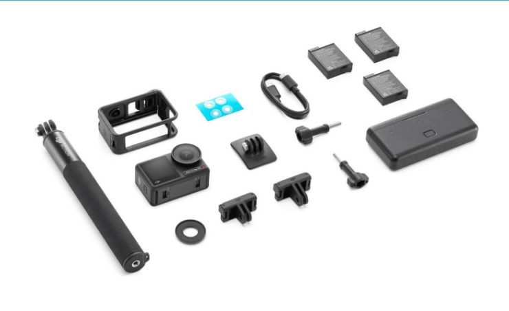 Cámara Dji Osmo Action 4 Adventure Combo