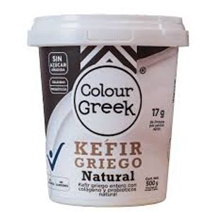 Kéfir Griego Natural sin Endulzar 500 grs Colour Greek