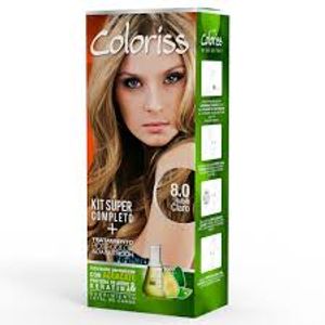 Tinte Coloriss Kit # 8.0 Tubo 50 g