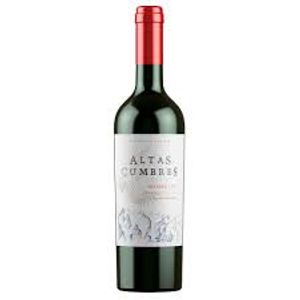 Vino tinto ALTAS CUMBRES malbec Malbec (750 ml)