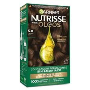 Tinte para cabello NUTRISSE permanente castaño claro (1 und)