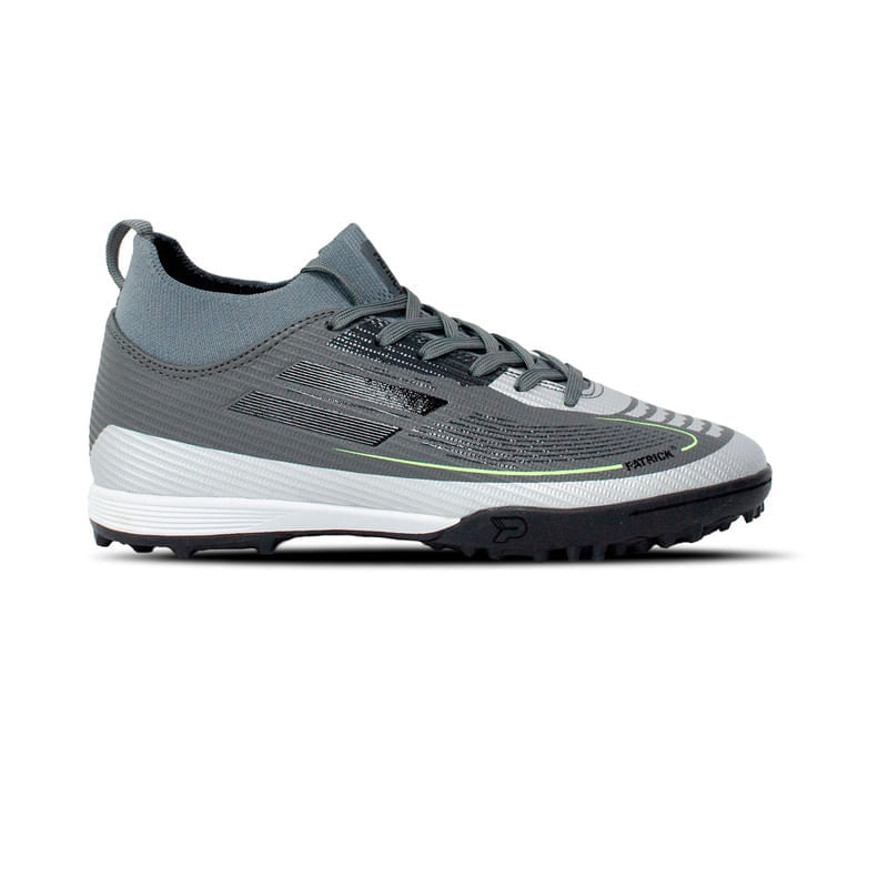 Guayos Patrick Gavi Sock Junior Color Gris Blanco