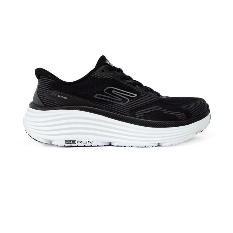 Tenis Skechers Max Cushioning Endeavour Sequoya Hombre Negro Blanco