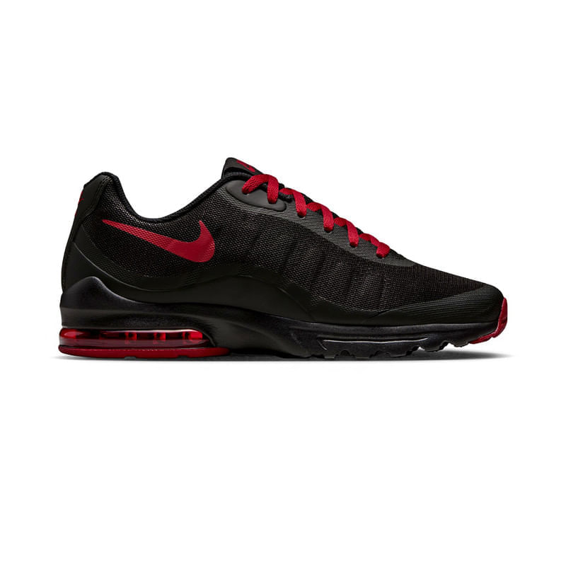 Tenis Nike Air Max Invigor Print Hombre Negro Rojo