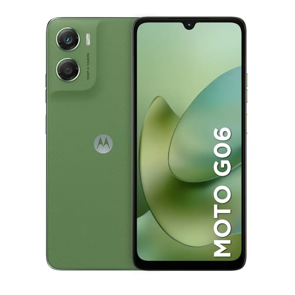 Celular Motorola Moto G06 Dual SIM 6.9” 120Hz 256GB /4GB+8GB RAM Boost 50MP AI IP64 5200mA