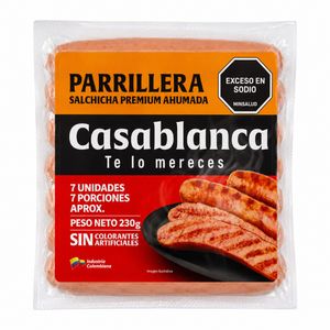 Salchicha Casablanca Parrillera x 230 g