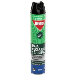 Insecticida Baygon Aerosol Mata Cucarachas 400ml