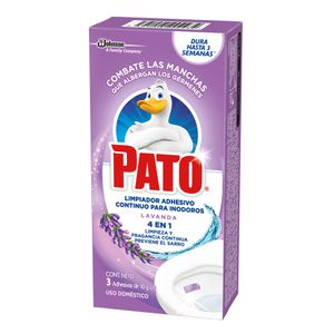 Limpiador Inodoro Pato Pastilla Adhesiva Lavanda 30g