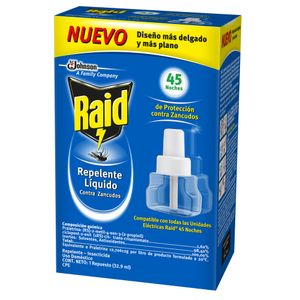 Repelente Raid para Insectos Voladores Repuesto 38g