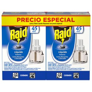 Repelente Líquido volador 2 Rp RAID 66 ml