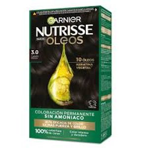 Tinte para cabello NUTRISSE permanente castaño oscuro (1 und)