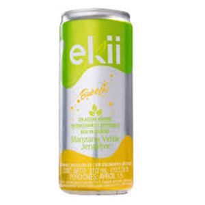 Bebida EKII sabor a manzana verde y jengibre (310 ml)