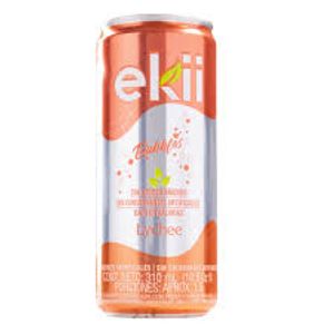 Bebida Ekii Bubbles Lychee 310 ml Lata