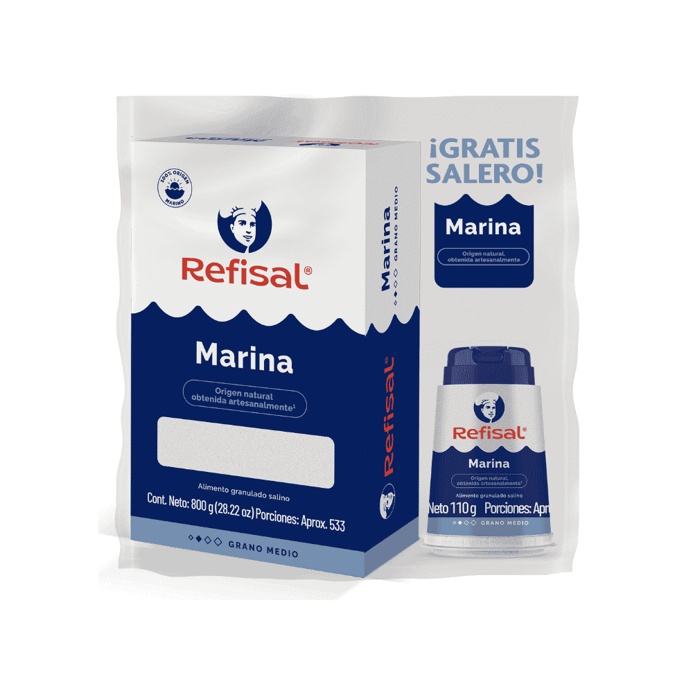 Imagen de SAL REFISAL MAR 800g GTS SALERO 110g