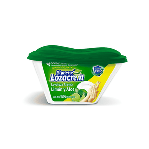 L/PLATO LOZACREAM LIMON Y ALOE 850g