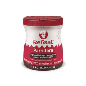 Sal REFISAL parrillera (500 gr)