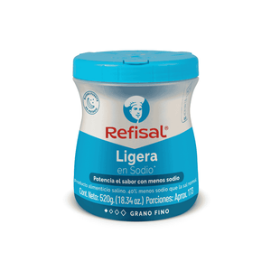 Sal REFISAL ligera en sodio (520 gr)