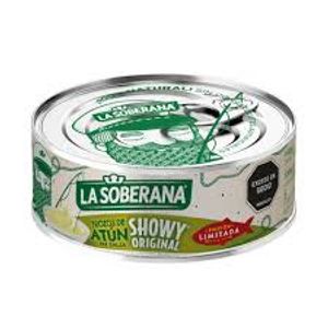Atún LA SOBERANA en salsa showy (130 gr)