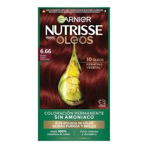 Tinte para cabello NUTRISSE rubio rojizo profundo (1 und)