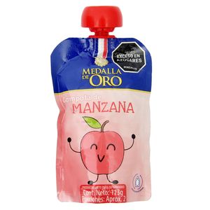 Compota Medalla de Oro Manzana 113 G