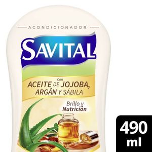 Acondicionador SAVITAL Para Todo Tipo de Cabello (490 ml)