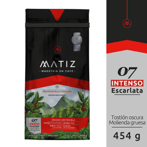 Café MATIZ intenso escarlata (454 gr)