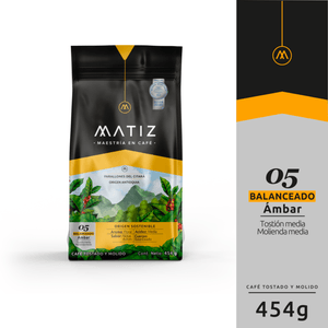 Café MATIZ balanceado ámbar (454 gr)