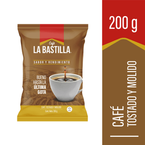 Café LA BASTILLA tostado y molido (200 gr)