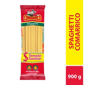 Pasta COMARRICO spaghetti tamaño familiar (900 gr)