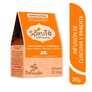 Infusión NATURELA curcuma y pimienta (30 gr)