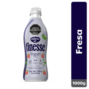 Yogur alpina finesse fresa 1000g