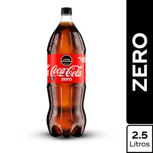 Gaseosa Coca Cola Zero 2,5 Lt