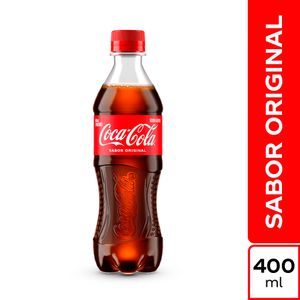 Gaseosa COCA COLA original (400 ml)