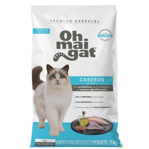 Alimento para Gato Oh Mai Gat Casero y Delicado 1,5 Kg