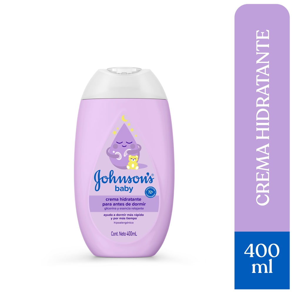 Crema Corporal Bebé Johnson's Antes De Dormir 400 Ml