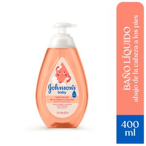 Baño Líquido Bebé JOHNSON'S Cabeza A Pies x 400 ML
