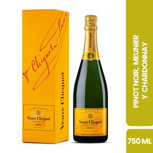 Champ Veuve Clicquo Yellow Lab Box 750 ml