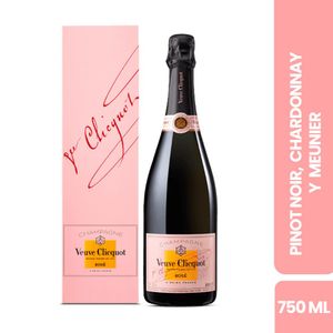 Champaña VEUVE CLICQUOT rosé Pinot Gri (750 ml)