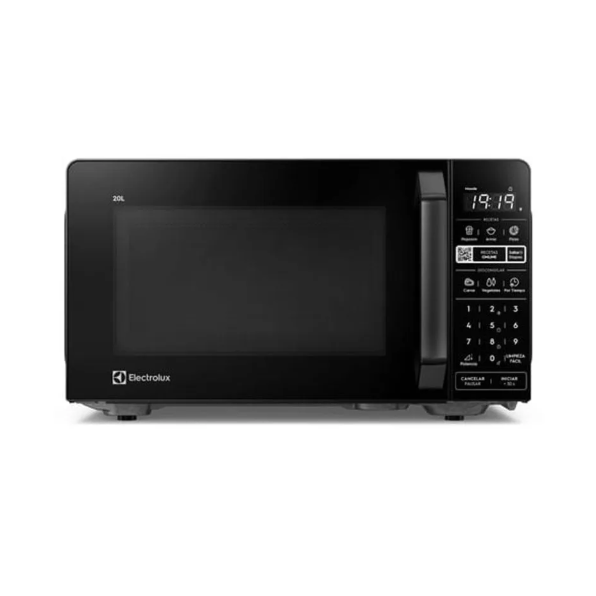 Horno Microondas Electrolux 20 Litros Negro EMDZ20S8GAB