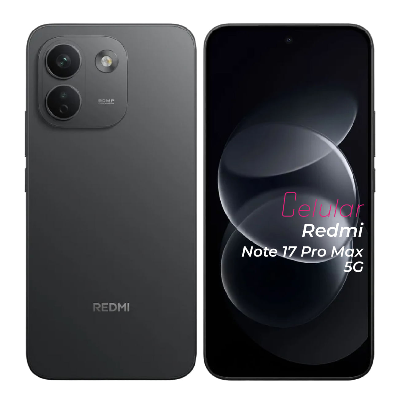 Celular Xiaomi Redmi Note 17 Pro Max 5G Negro 256GB 8RAM