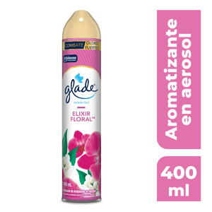 Ambientador GLADE elixir floral (400 ml)