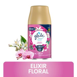 Ambientador GLADE elixir floral (270 ml)