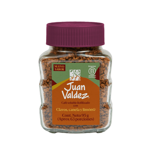 Cafe Juan Valdez Liofilizado Clavos Canela y Limon 95 gr