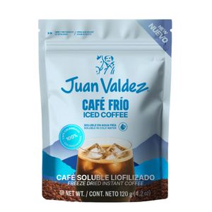 Cafe Juan Valdez Liofilizado Iced Coffee 120 gr Doypack