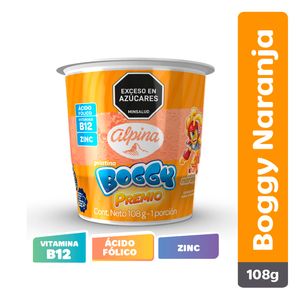 Gelatina boggy premio naranja 108g