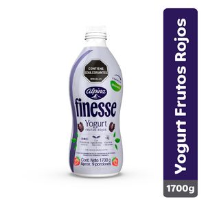 Yogur alpina finesse frutos rojos 1700g