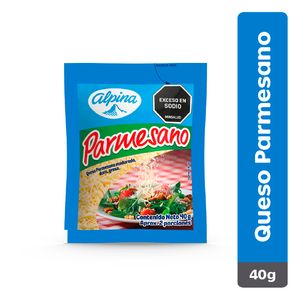 Queso parmesano rallado alpina 40 g
