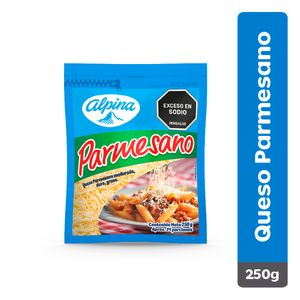 Queso parmesano rallado alpina 250 g