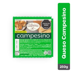 Queso campesino alpina 250 g