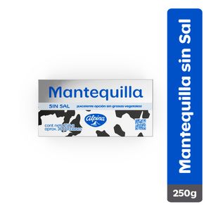 Mantequilla alpina sin sal 250 g